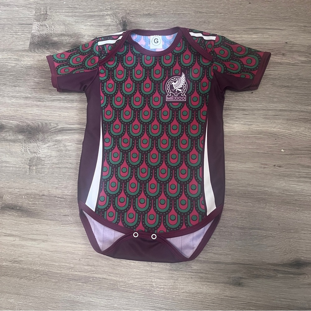 Mexico Selección Soccer Onesie 12-18m
